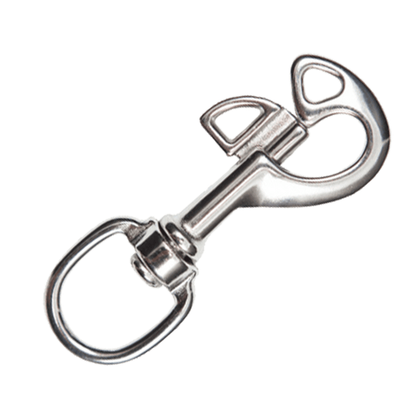 Swivel Eye Butterfly 3" Stainless Steel Bolt Snap